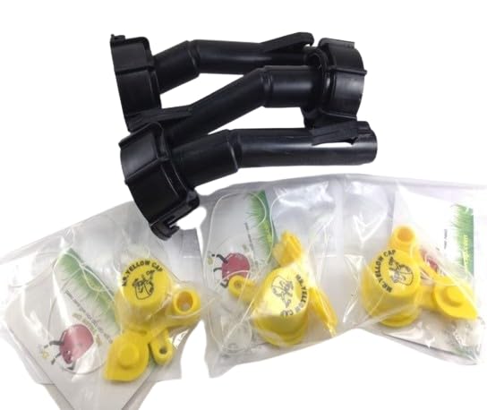 Mr. Yellow Cap 3-Pack Spout Kits for Old-Style Blitz Gas Cans