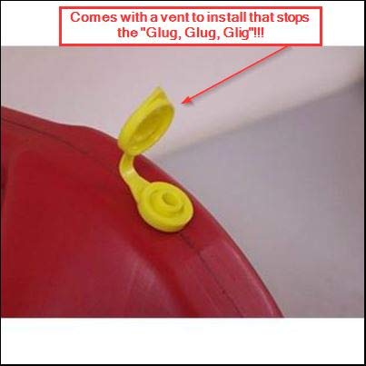 Mr. Yellow Cap 3-Pack Spout Kits for Old-Style Blitz Gas Cans