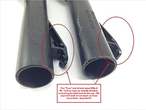 Mr. Yellow Cap 3-Pack Spout Kits for Old-Style Blitz Gas Cans