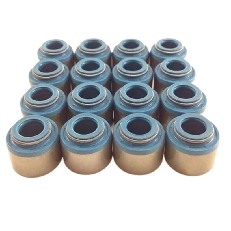SSI Valve Stem Seals 11/32" X .530" "METAL CLAD" Set of 16 For SBC BBC SBF
