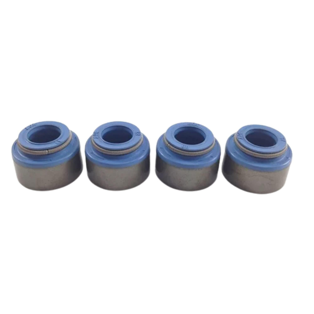 Street Sport Industries Viton Valve Stem Seals Compatible With Harley Shovelhead 74cu in. 1966-1978, Set of 4
