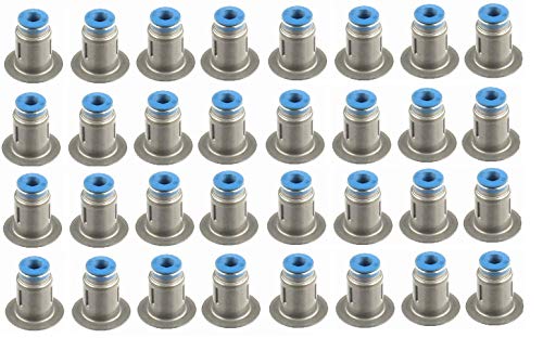 Valve Stem Seal Set of 32 for Ford 6.0L 6.4L Powerstroke