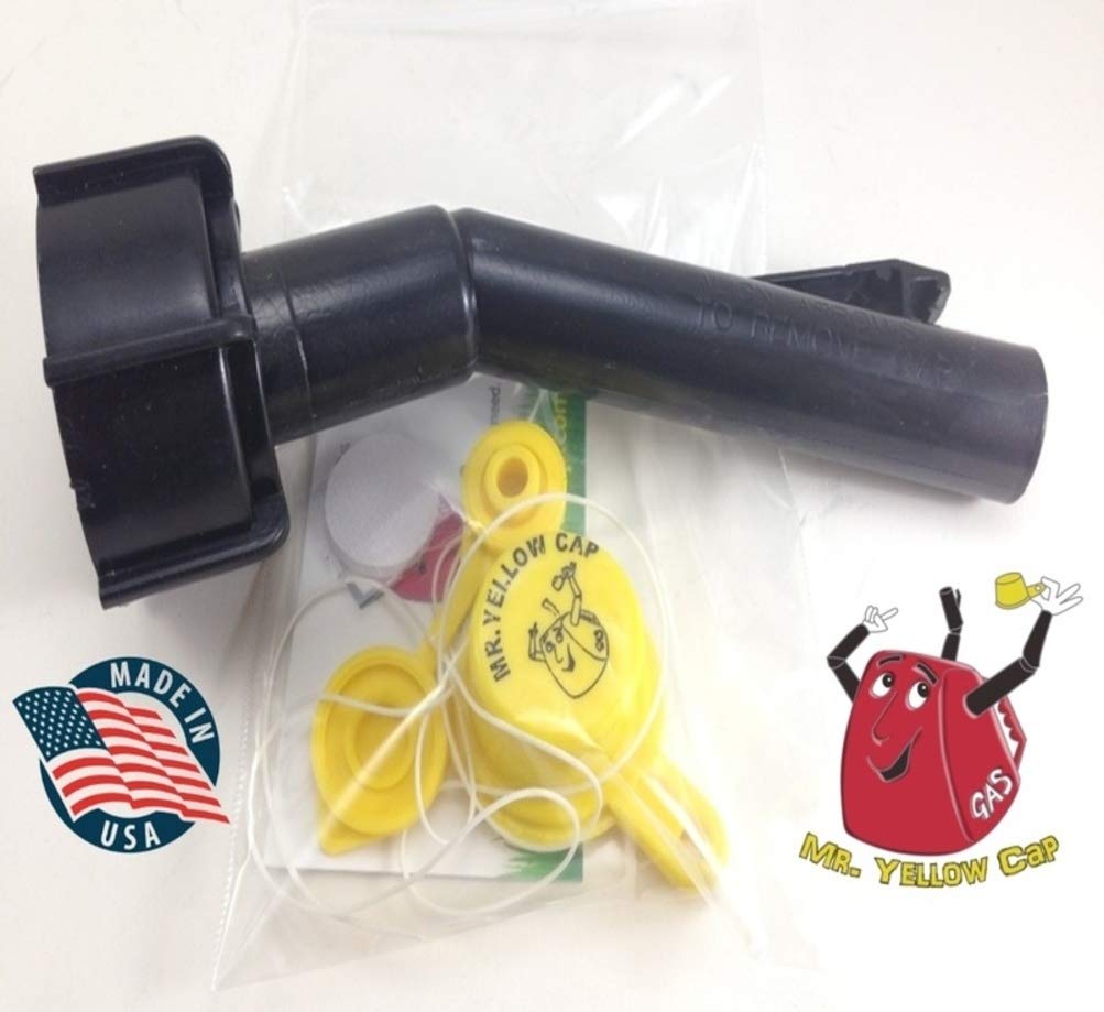 1 - Fuel Gas Can Jug Spout Nozzle, Ring, & Pack for Blitz Wedco Scepter Essence Midwest Eagle