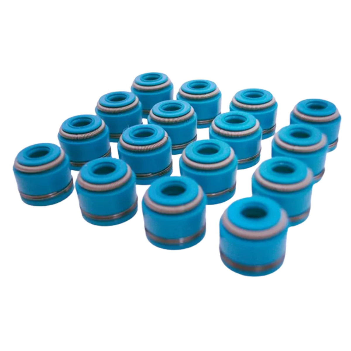 SSI Valve Stem Seals - Set of 16 - Fits And Compatible With Suzuki GSX750F