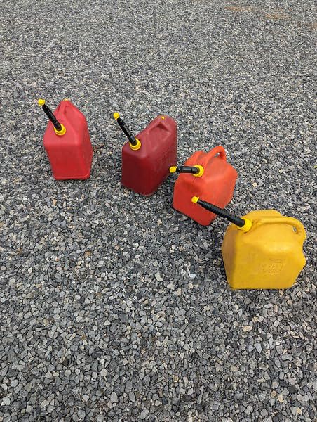 Mr. Yellow Cap Flexible Gas Can Spout Replacement Kit - UPGRADED Anti-Spill Gas Can Nozzle Replacement Fits 1 to 5 Gallo