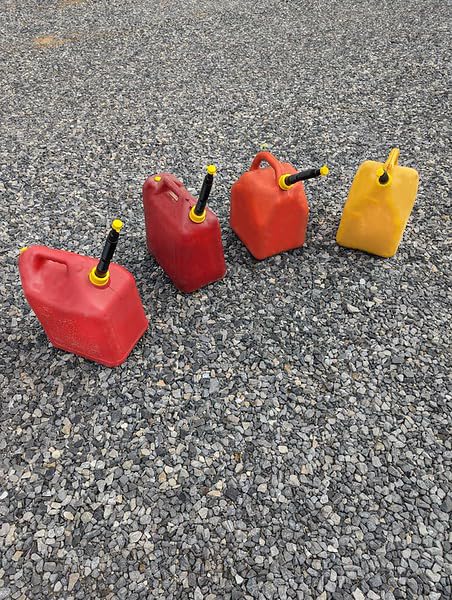 Mr. Yellow Cap Flexible Gas Can Spout Replacement Kit - UPGRADED Anti-Spill Gas Can Nozzle Replacement Fits 1 to 5 Gallo