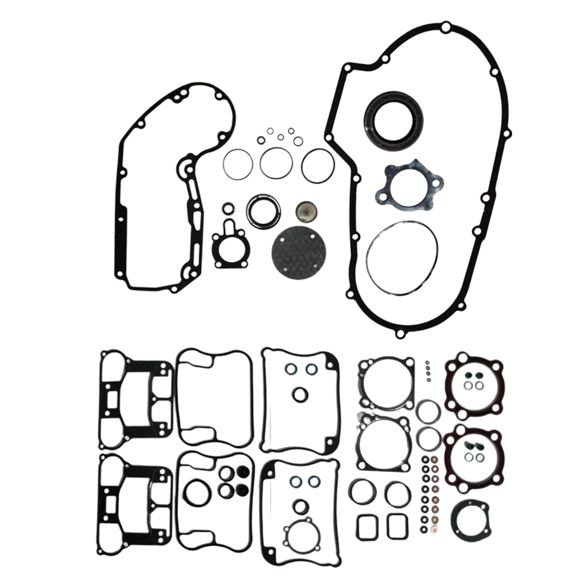 SSI Top & Bottom End Gasket Kits Silicone For Harley Davidson Sportster