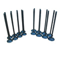 SSI Black Nitride Valves For Honda Prelude 1992 - 1996" H23A DOHC Black