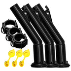 Mr Yellow Cap Gas Can Spout Replacement For Old Style Blitz Containers ONLY - 3 Can Nozzle, 3 Thread Rings & 3 Gas Vents