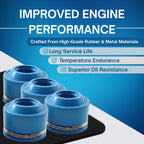 SSI Valve Stem Seal for Honda Engines - 4 Pack Valve Stem Seal Fits
