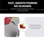 Gas Can Spout Replacement Kit, 1-Pack, 7 Pcs
