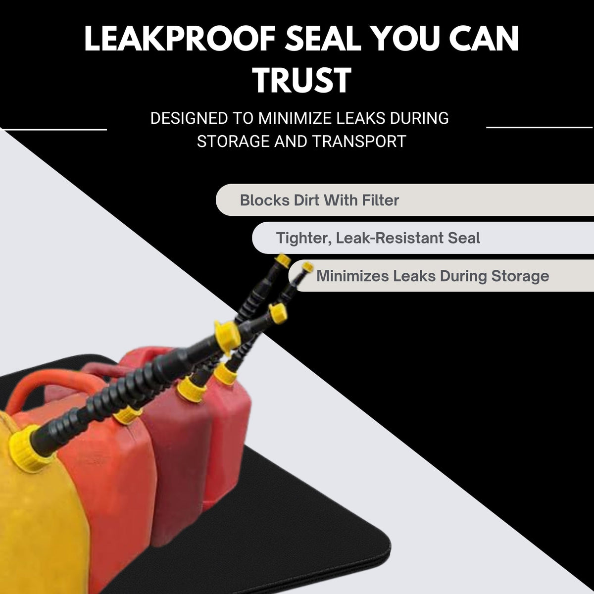 Gas Can Spout Replacement Kit - Universal Fit