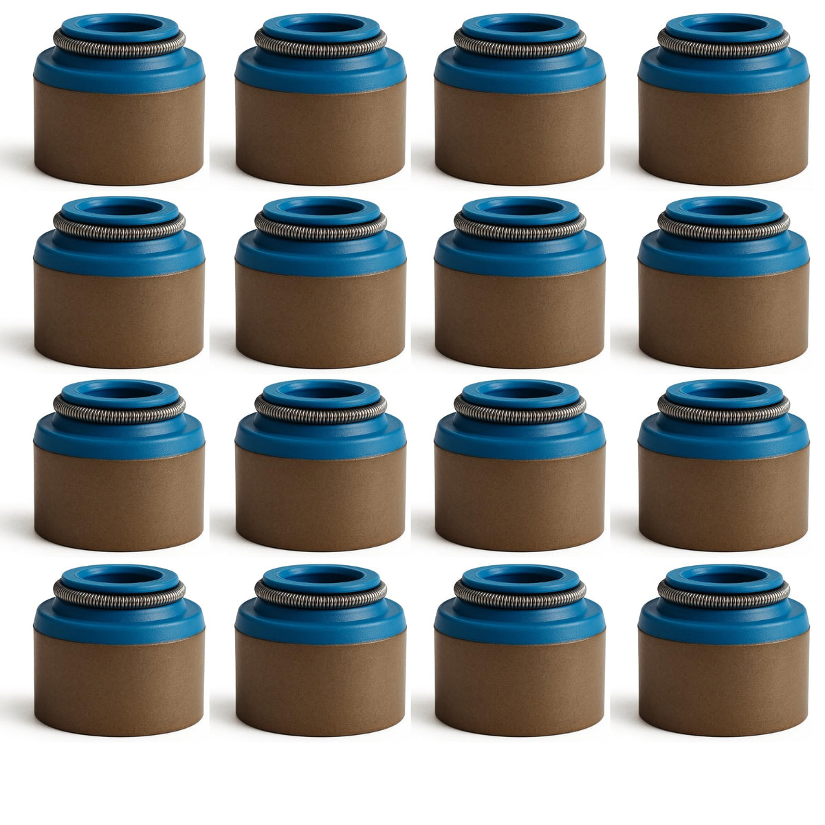 SSI 16pcs, Rubber Positive Valve Stem Seal - 3/8" Valve Stem and a .500"