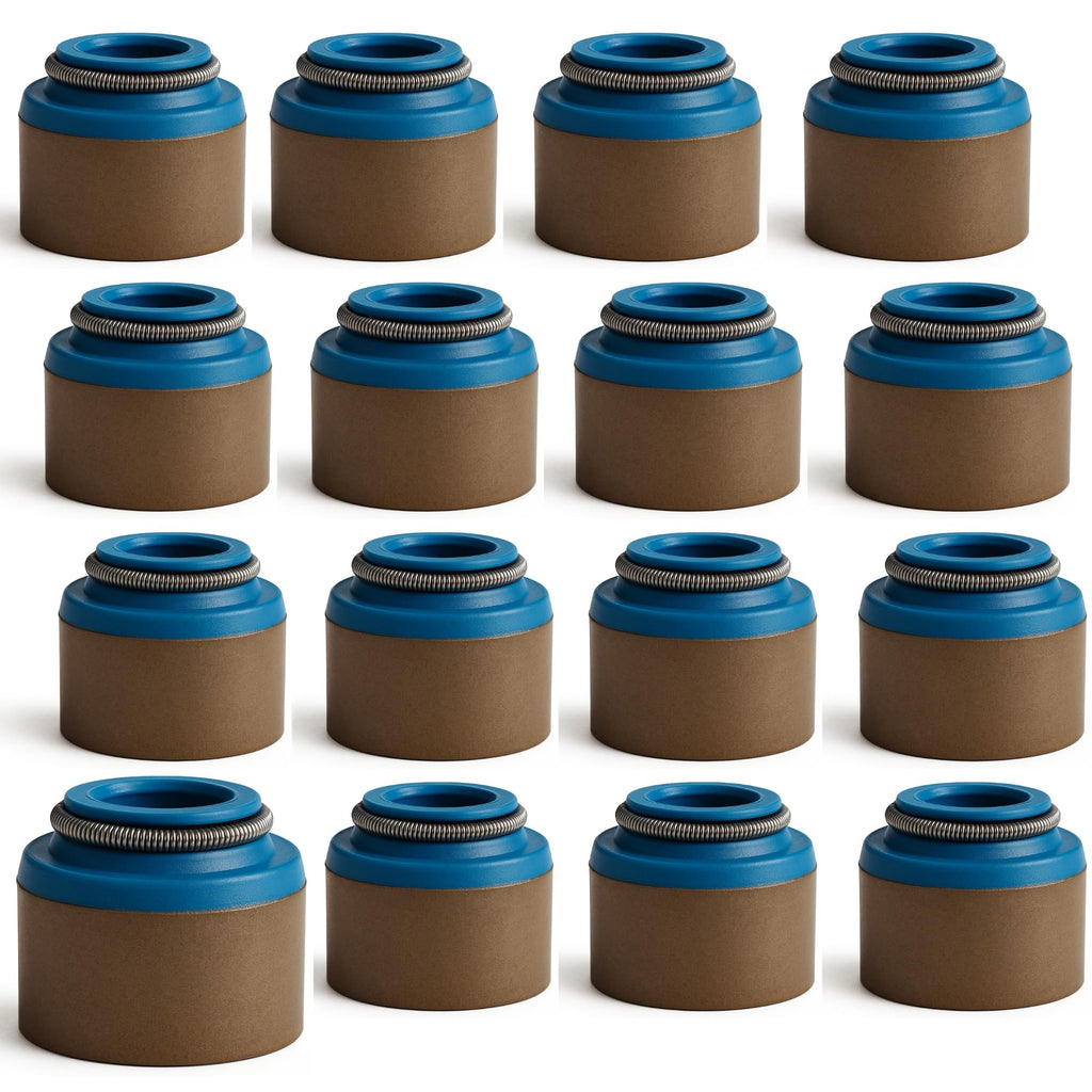 SSI 16pcs, Rubber Positive Valve Stem Seal - 3/8" Valve Stem and a .562"