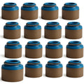 SSI 16pcs, Rubber Positive Valve Stem Seal - 3/8" Valve Stem and a .562"