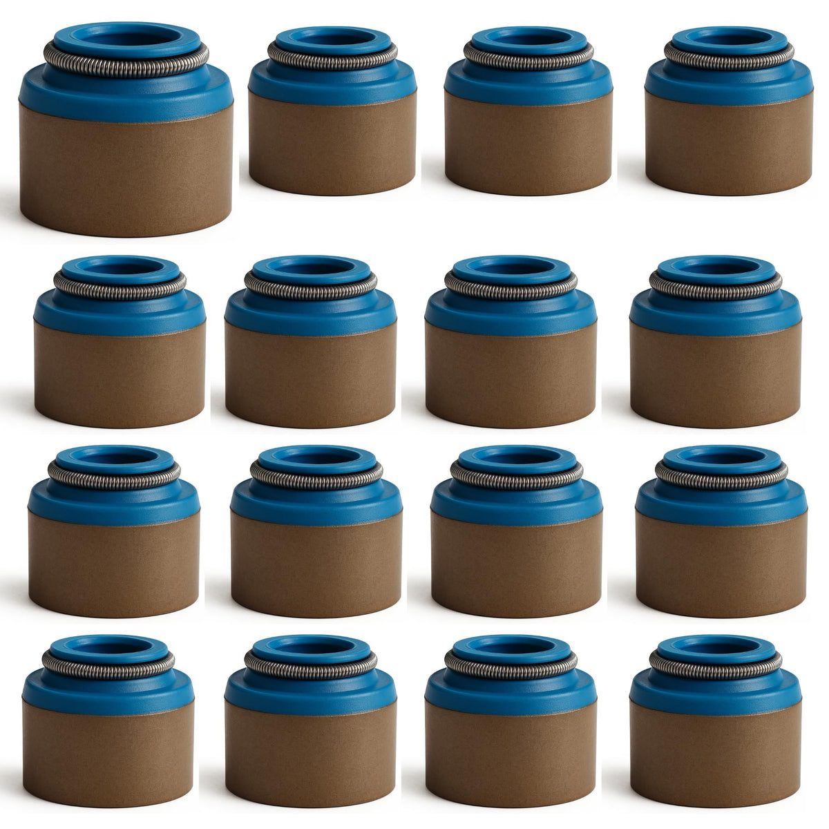 Street Sport Industries Valve Stem Seals Set (16pcs) for Dodge Dakota Ram Durango Van 5.2L 5.9L V8 Magnum | Interchange 