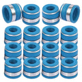 Street Sport Industries Rubber Positive Valve Stem Seal - Fits an 11/32" Valve Stem and a .500" Guide O.D., Valve Seals 