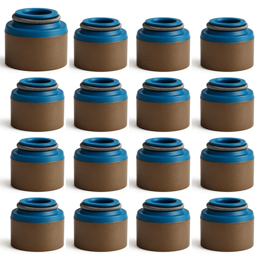 SSI 16pcs, Rubber Positive Valve Stem Seal - 3/8" Valve Stem and a .530"