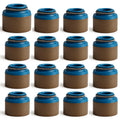 SSI 16pcs, Rubber Positive Valve Stem Seal - 3/8" Valve Stem and a .530"