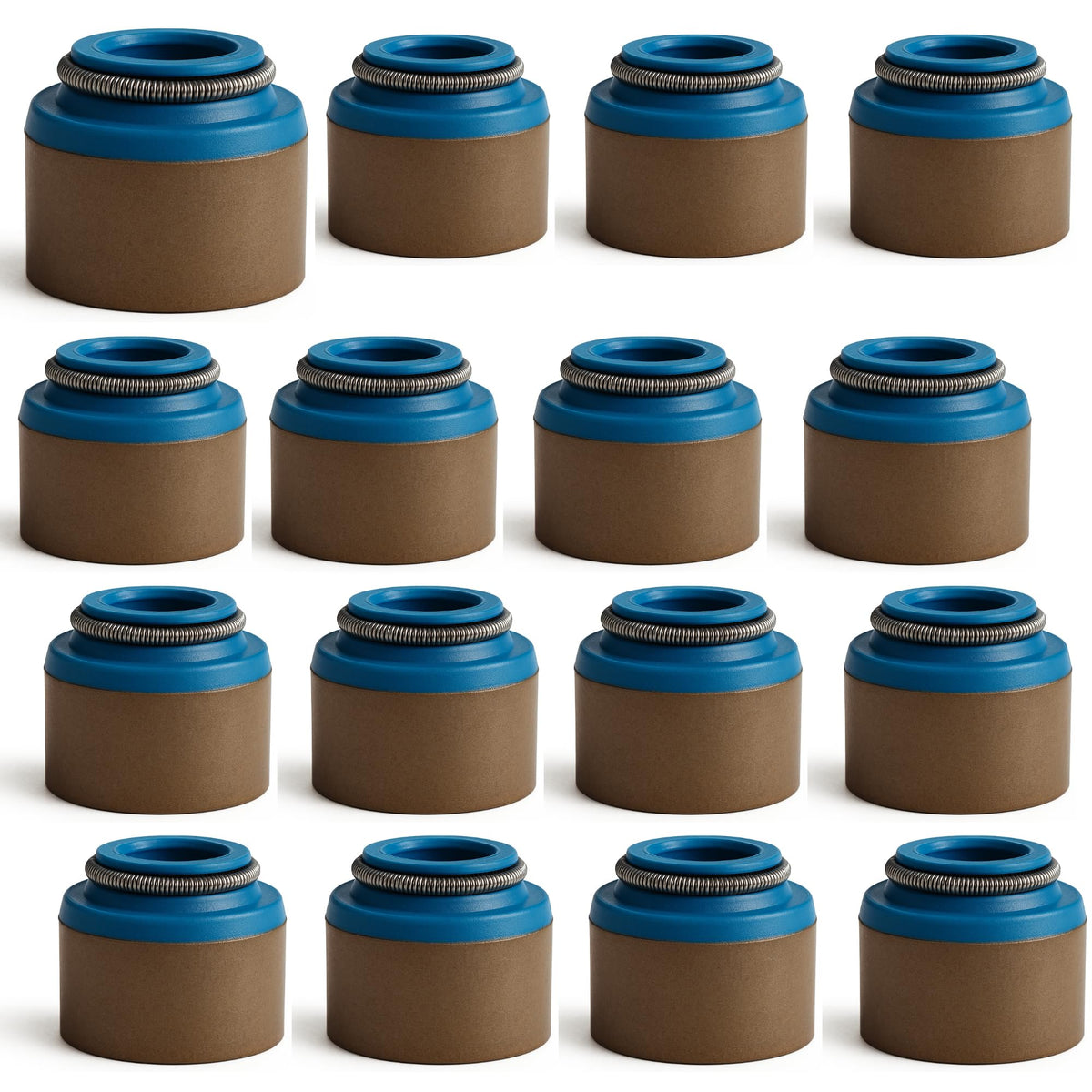 SSI Valve Stem Seals Set (16pcs) for Honda/Acura B18A B18B B20 B21 H23
