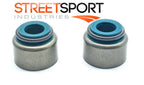 Fits Yamaha RIVA 180 200 "1983 - 1991" - FKM Valve Seals - Set of 2 - NEW!!