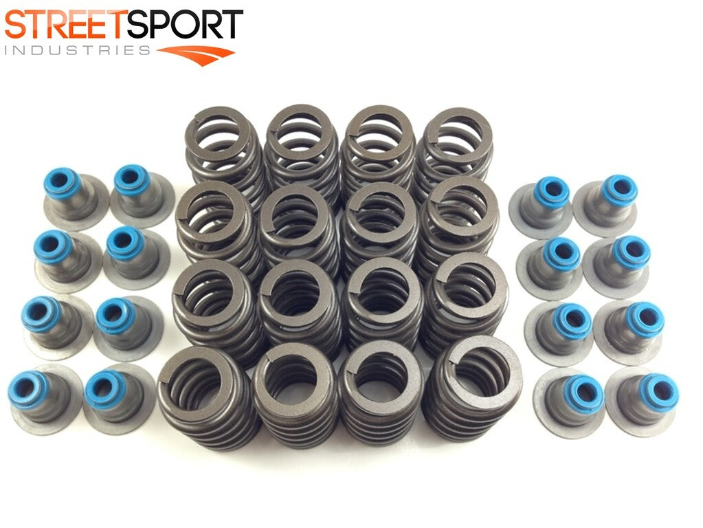 560" Lift Beehive Valve Springs w/ Seals for 02 - UP Chevrolet Gen II III IV LS