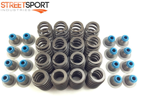 560" Lift Beehive Valve Springs w/ Seals for 02 - UP Chevrolet Gen II III IV LS