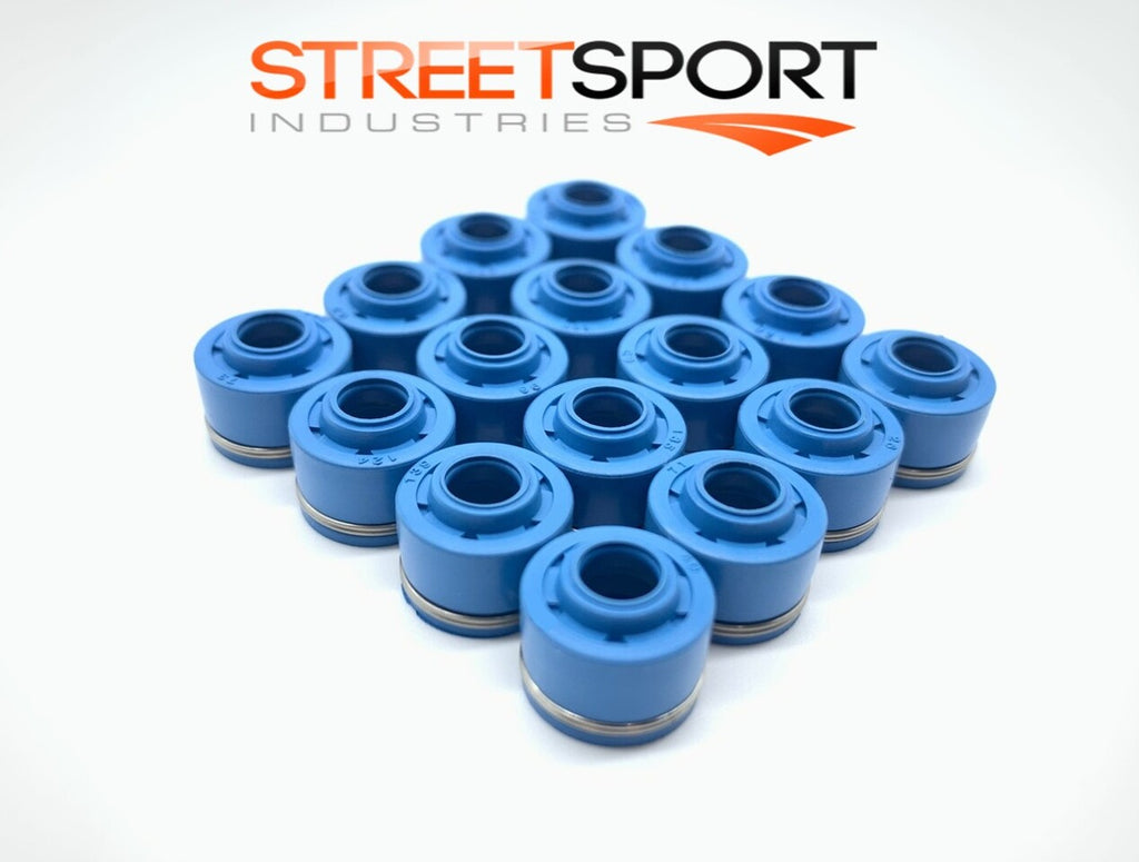 Fits Yamaha XJR1200 XJR 1200 "1995 - 1999" - FKM Valve Seals - Set of 16
