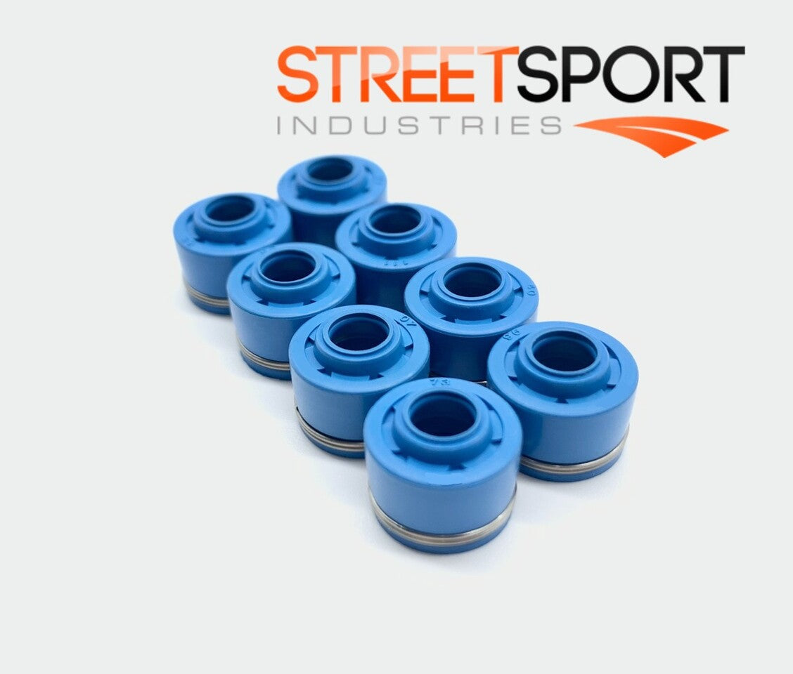 Fits Suzuki DL1000 DL V-STROM 1000 "2002 - 2019" - FKM Valve Seals - Set of 8