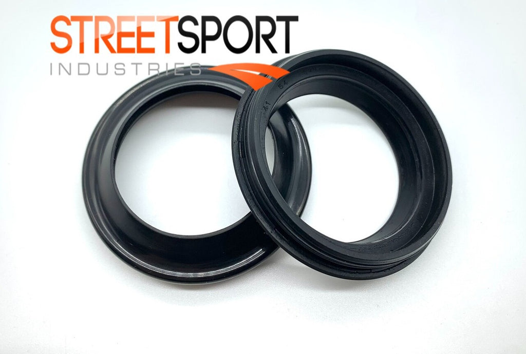41mm High Performance Fork Dust Seal Kit BMW Honda Kawasaki Suzuki Yamaha Buell
