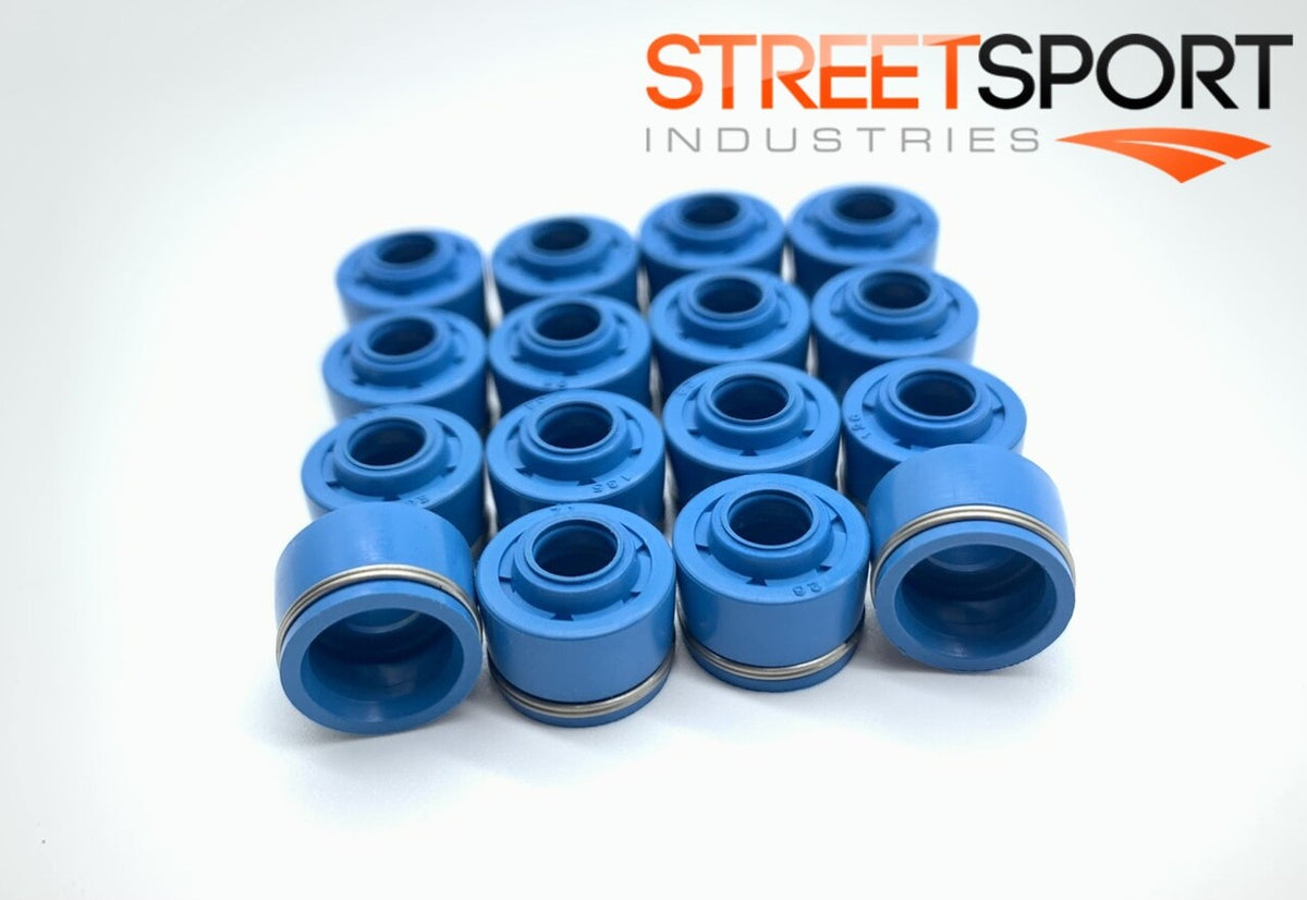 Fits Yamaha XJR1200 XJR 1200 "1995 - 1999" - FKM Valve Seals - Set of 16