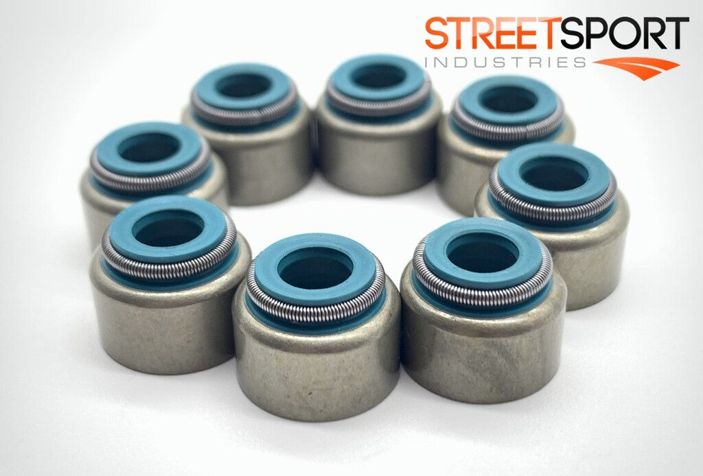 Fits Yamaha V STAR 1300 "2007 - 2016" "METAL CLAD" FKM Valve Seals - Set of 8