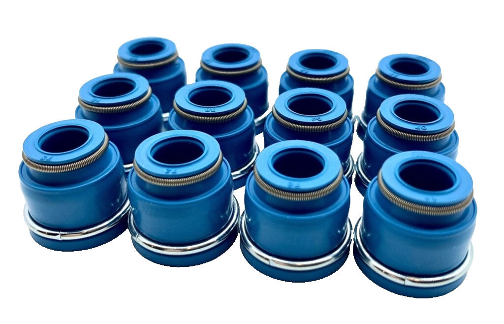 Valve Seals Fits 70-02 Datsun Nissan 2.4L 2.6L 2.8L SOHC 12v L24 L24E L28E FKM