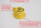 Combo Pack - 1 BLITZ Yellow Spout Caps 1 Vent Caps "FIX YOUR GAS CAN" 4pcs total