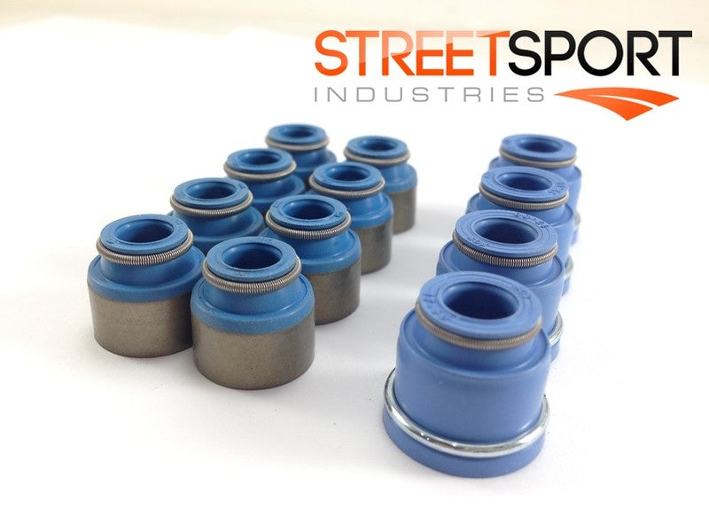Valve Seals fits Nissan KA24E 12V Xterra 240SX Pathfinder FKM - Set of 12 NEW