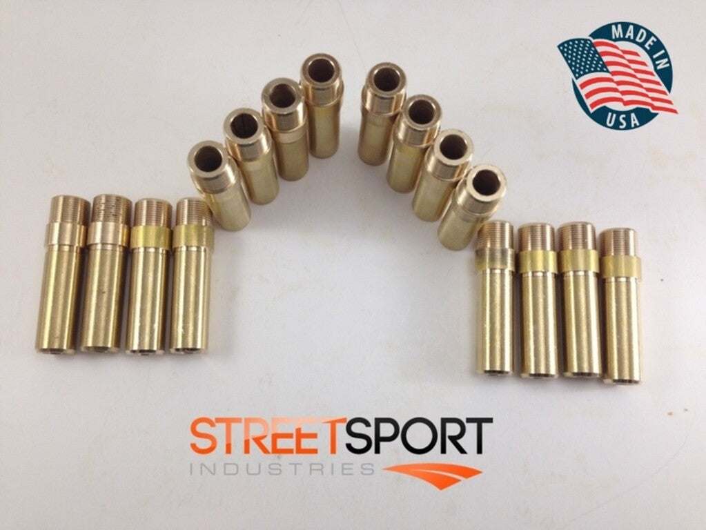 Chevy / GM LS1 LS2 LS3 LS7 Lsx Afr Mangan Bronze Ventil Guides IN USA - Set Von