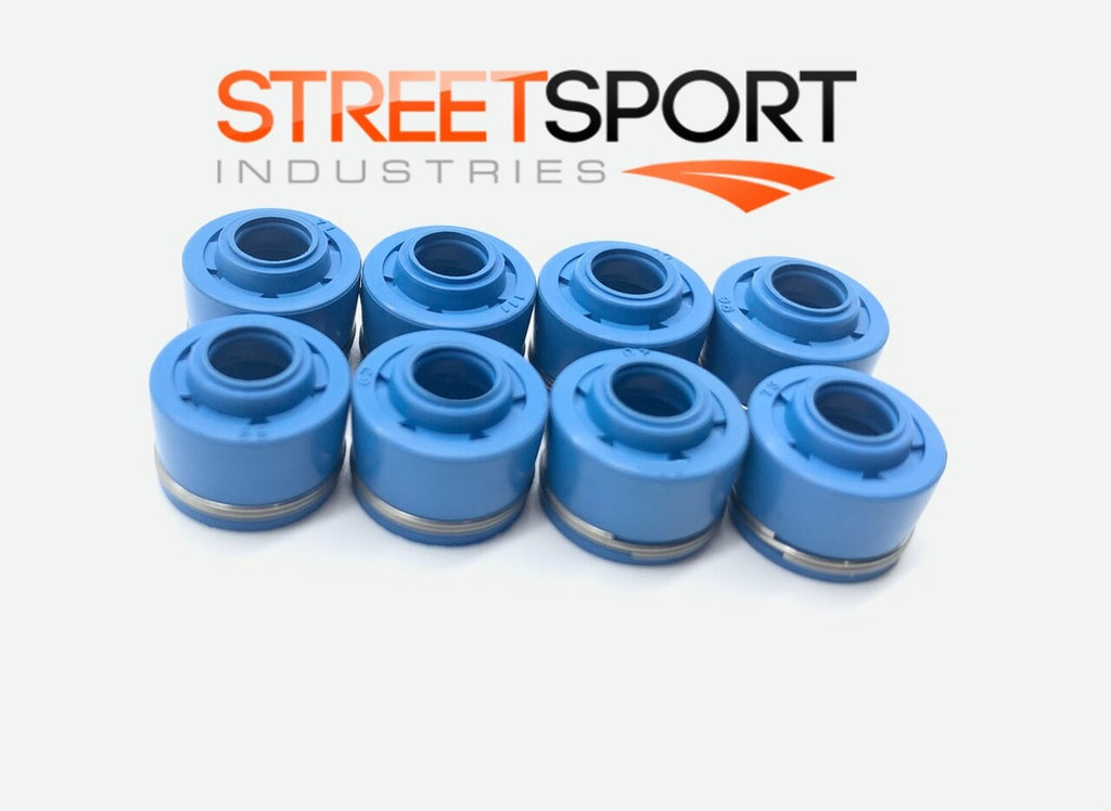 Fits Suzuki GS250T GS 250 T "80 & 81" - FKM Valve Seals - Set of 8 - 09289-05015