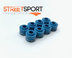 Fits Suzuki AN650 BURGMAN AN 650 "ALL YEARS" - FKM Valve Seals - Set of 8 -NEW