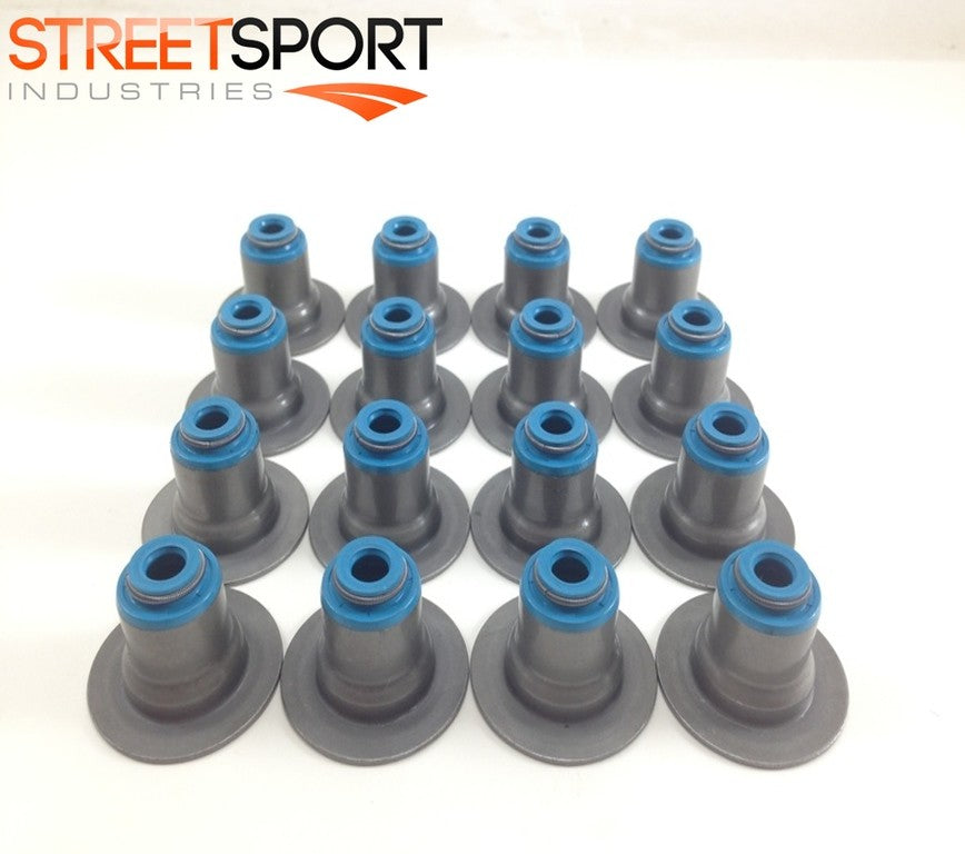 Dodge Chrysler Jeep 2.0L 2.4L DOHC SOHC 95-10 FKM Valve Seals - Set of 16 -NEW