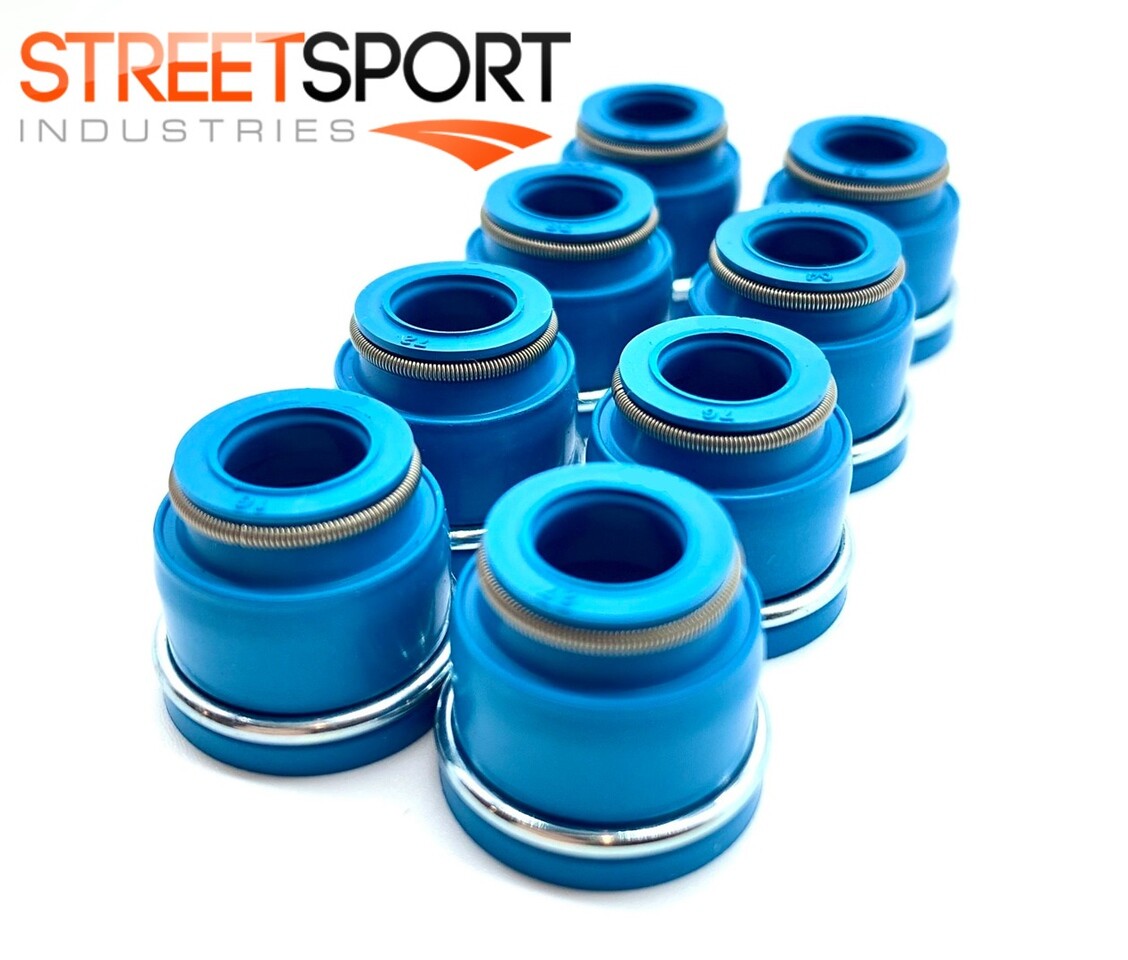 Fits Datsun Nissan L20B 720 200B 200SX 200 SX- FKM VALVE SEALS - Set of 8 - NEW!