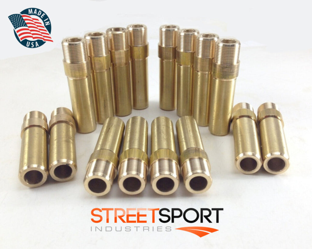 Chevy / GM LS1 LS2 LS3 LS7 Lsx Afr Mangan Bronze Ventil Guides IN USA - Set Von
