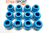 Valve Seals Fits Nissan Forklift 2.8L SOHC 12v TB42 TB45 FKM - Set of 12 - NEW