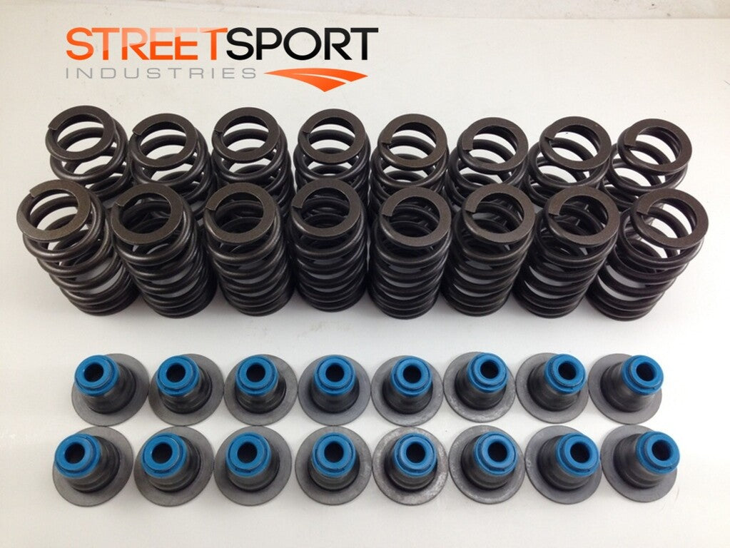 560" Lift Beehive Valve Springs w/ Seals for 02 - UP Chevrolet Gen II III IV LS