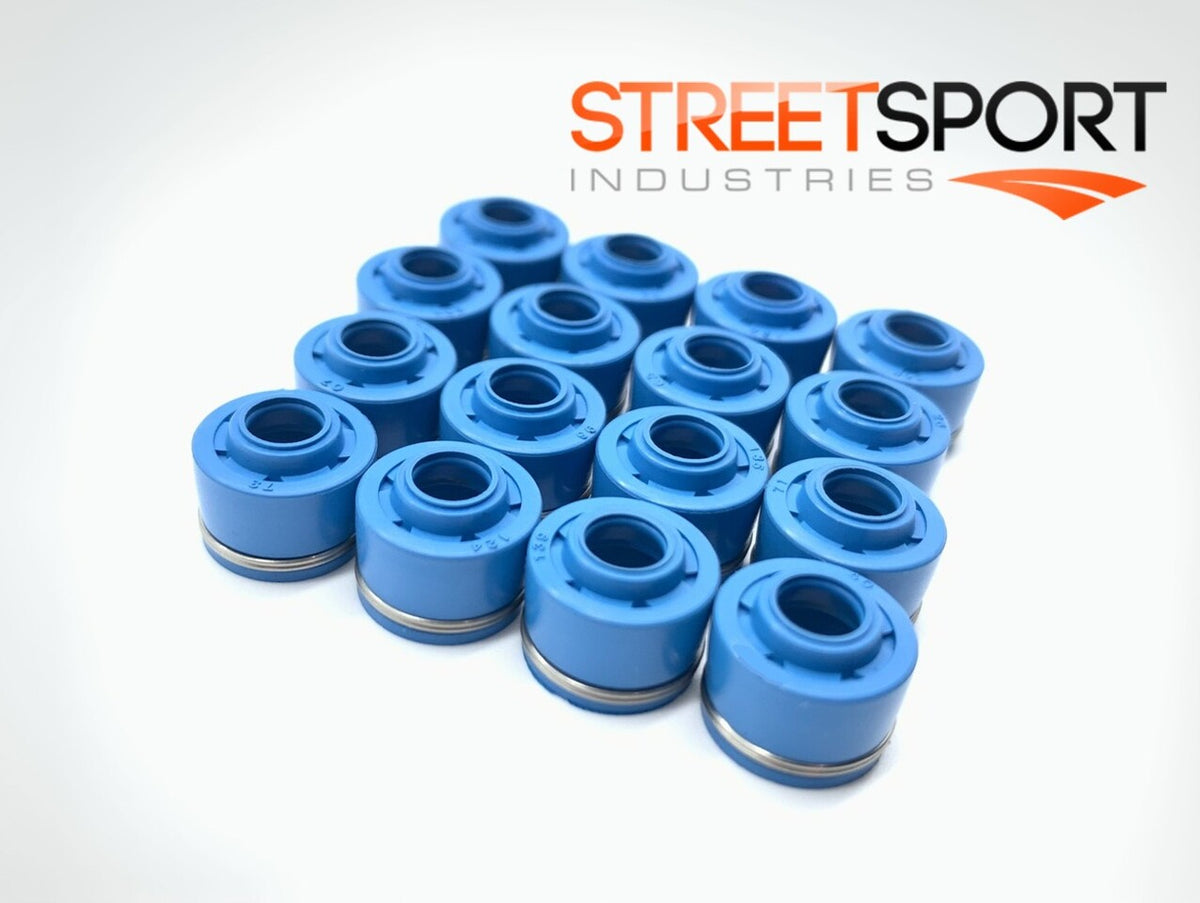 Fits Yamaha XJR1200 XJR 1200 "1995 - 1999" - FKM Valve Seals - Set of 16