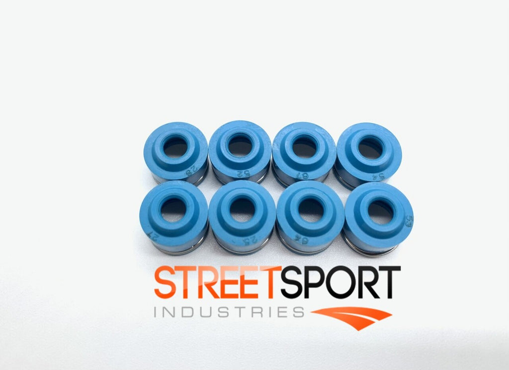 Suzuki Motorcycle Int & Exh Valve Stem Seals - 09289-04002 - Set of 8 - NEW!!