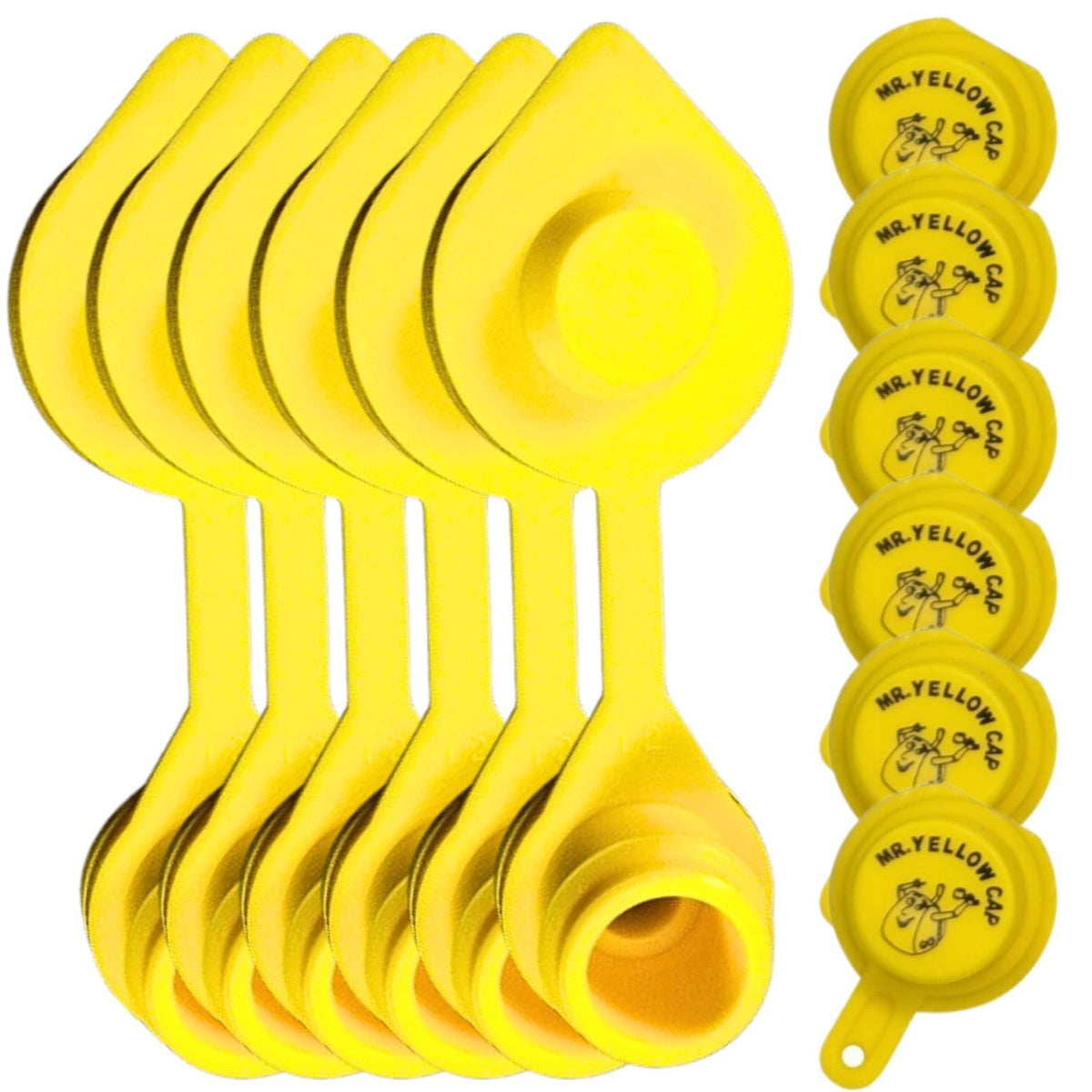 6 Caps + 6 Vents