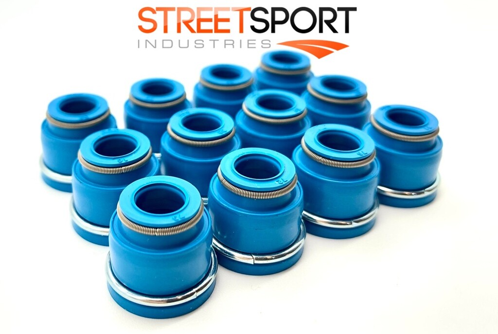 Valve Seals Fits 70-02 Datsun Nissan 2.4L 2.6L 2.8L SOHC 12v L24 L24E L28E FKM
