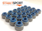 Kia Hyundai G6B G6A 2.5L 2.7L "99 - 11" - FKM VALVE SEALS - Set of 24 - NEW!