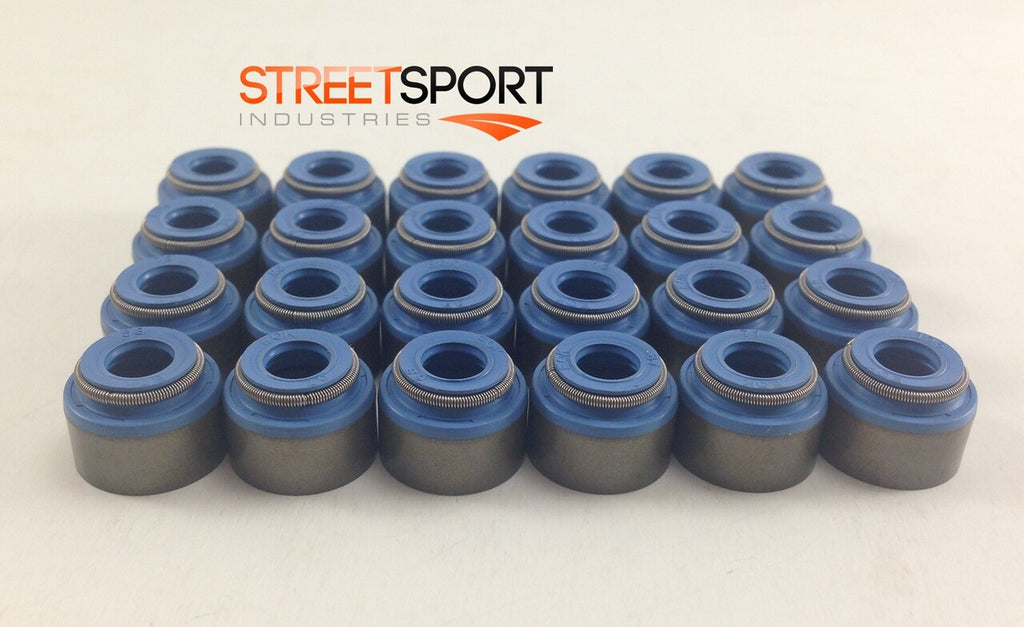Fits Honda Acura Sterling 2.7L C27a Legend Accord FKM VALVE SEALS - Set of 24