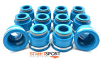 Valve Seals Fits 72-02 Datsun Nissan 2.6L 2.8L SOHC 12v L26 L28 L28E LD28 FKM 12